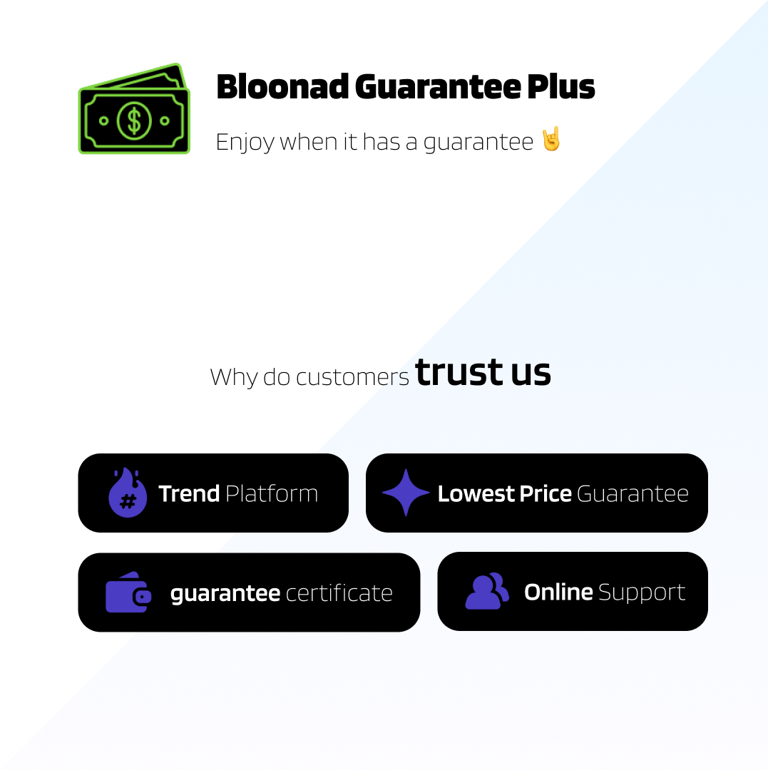 Bloonad Guarantee Premium Services