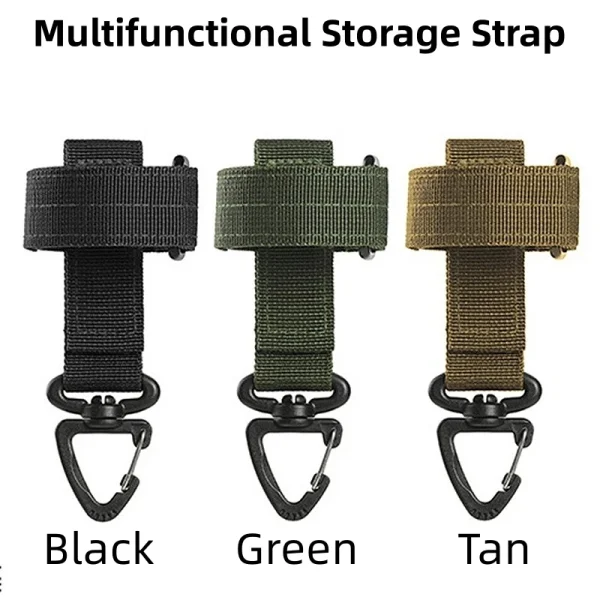 Tactical Gear Clip Keychain