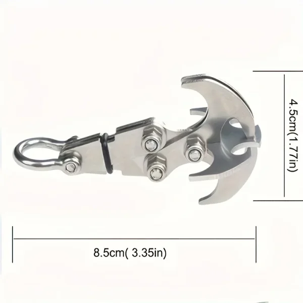 Folding Grappling Hook Tool